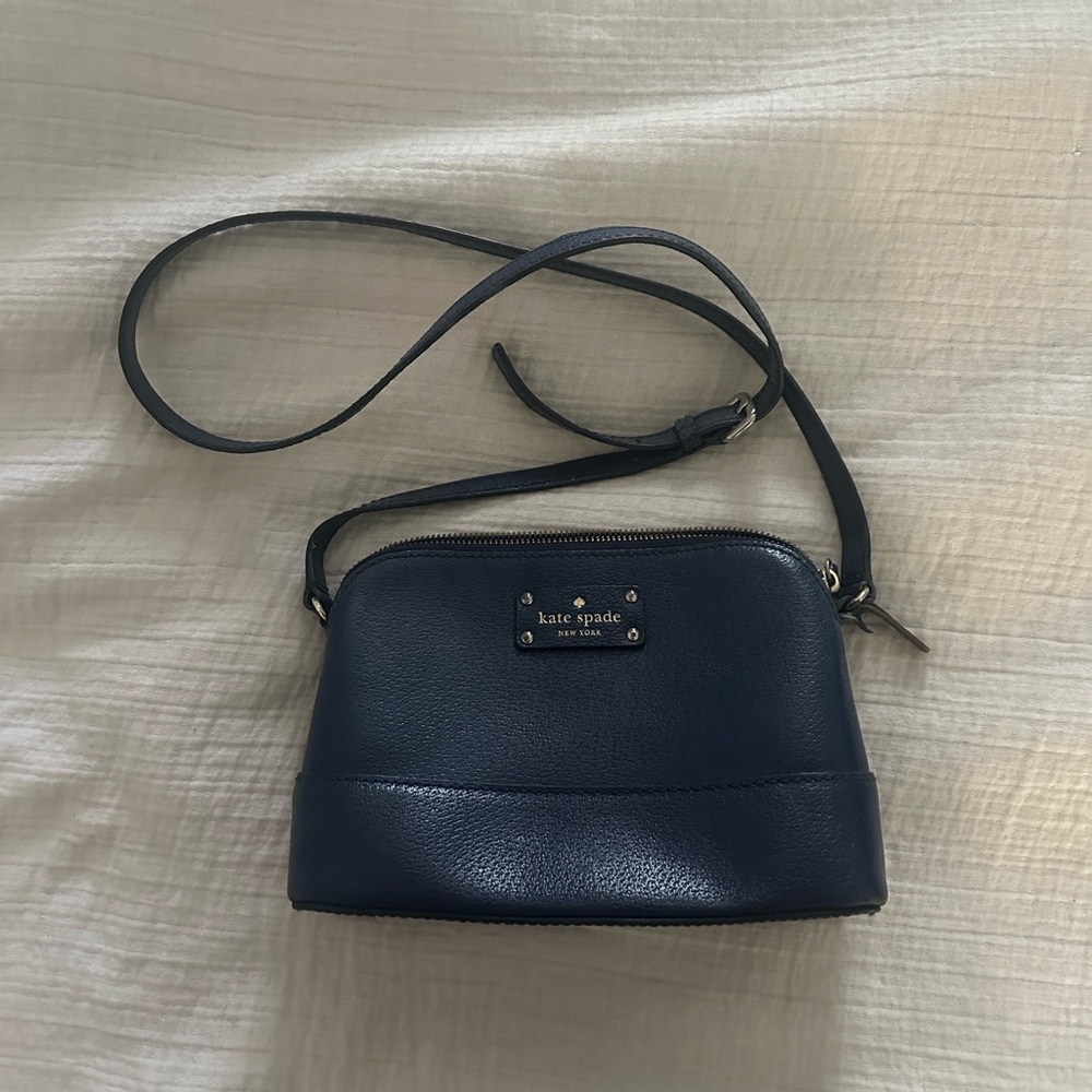 Kate Spade Navy Leather Handbag